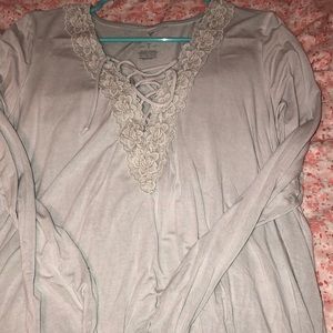 AE Lace Up Top!